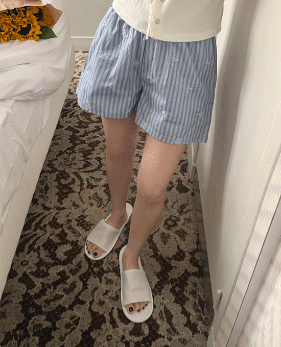[신상할인] 스트라이프 밴딩 숏 (shorts)